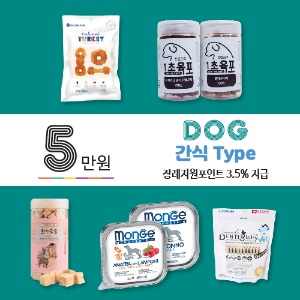 Dog 5만원 정기배송 간식 Type